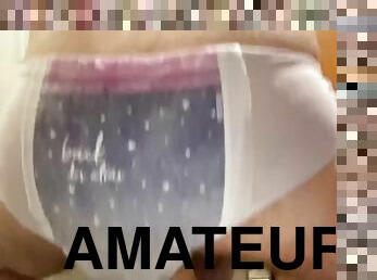 amateur, anal, gay, chevauchement, gode, solo, humide