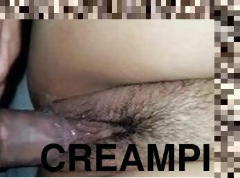 Curvy Marie Creampie and Post Orgasm Tease