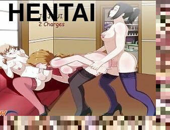 anal, francés, anime, hentai