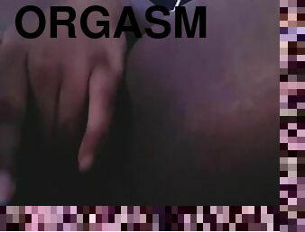 clito, masturbation, orgasme, chatte-pussy, giclée, amateur, ébène, doigtage, solo