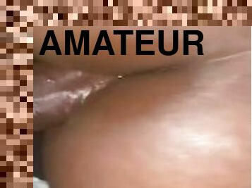 cul, amateur, anal, mature, ébène, énorme-bite, point-de-vue, humide, bite