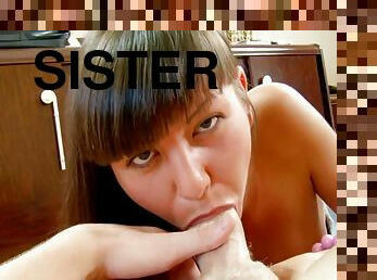 Petite Sister Seduced Stepbro To Get First Anal Creampie Sex