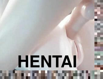 payudara-besar, anal, jepang, barang-rampasan, jenis-pornografi-animasi, payudara, putih