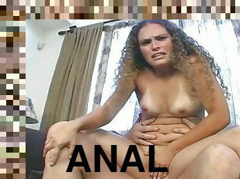 anal, énorme-bite, ados, blonde, belle, ange