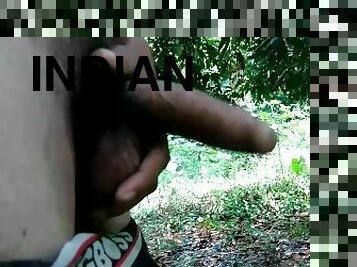 amatir, penis-besar, homo, handjob-seks-dengan-tangan-wanita-pada-penis-laki-laki, hindu, seorang-diri, kebun, hutan, realitas, penis