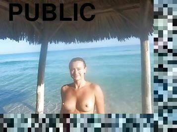 guza, nudisti, u-javnosti, amaterski, lutke, plaža, plavuše, guz, egzibicionisti, bljeskanje