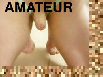 amateur, énorme-bite, gay, branlette, européenne, euro, solo, rasé, minet, bite