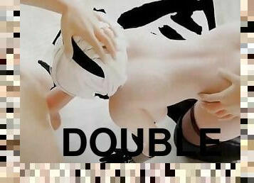 ?MMD R-18 SEX DANCE?TASTY DOUBLE BLOWJOB HOT ASS HARD SEX ????? [MMD]