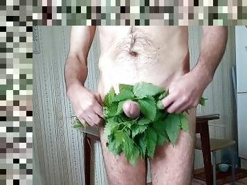 Nettle Hard Play and Cum