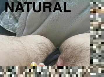 Natural pussy and boobs