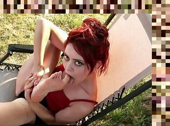 en-plein-air, amateur, babes, ados, bdsm, pieds, rousse, italien, femme-dominatrice