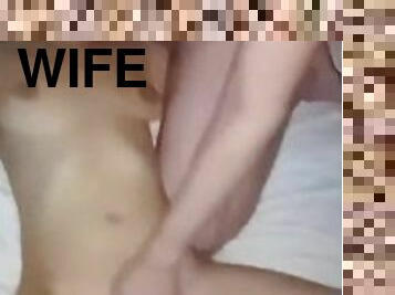 grosse, chatte-pussy, russe, femme, amateur, fellation, milf, maman, belle-femme-ronde, trio