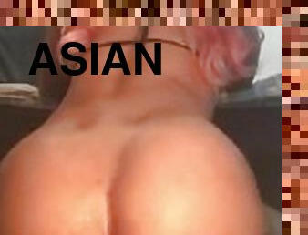 asiatique, masturbation, amateur, anal, latina, pute, chevauchement, gode, solo