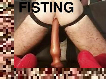 fisting, milzīgs, ārā, amatieris, tūpļa, milzīgs-dzimumloceklis, spēļmanta, homoseksuāls, bdsm, koledža