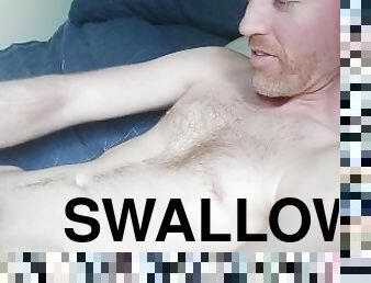 Cumming in my mouth and swallowing
