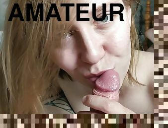 amateur, adolescente, paja, garganta-profunda, pareja, primera-persona, rubia, esperma, polla, tetitas