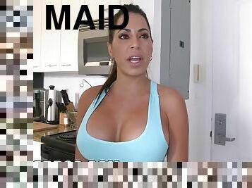Julianna Vega - Big Tit Latina Maid Takes Dick