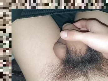 berambut, amatir, penis-besar, homo, sudut-pandang, seorang-diri, homoseks, penis