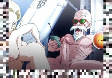 KameParadise 2 MultiverSex Uncensored Android 18 Working Hard For Master