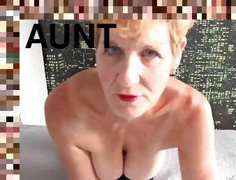 gros-nichons, mature, fellation, milf, point-de-vue, tante, bus, gros-seins, cougar