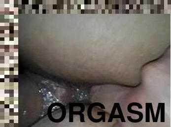 arsch, orgamus, muschi, dilettant, anal-sex, immens-glied, junge, selbst-gefertigt, latina, beute