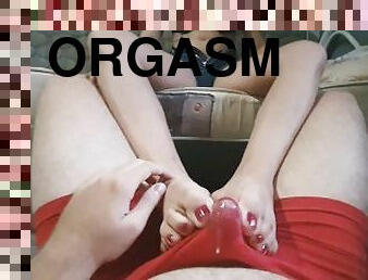 orgazam, stopala-feet, pov, gaćice, kamera-cum, slatko, fetiš, sa-stopalom, odjeveni, donje-rublje-underwear