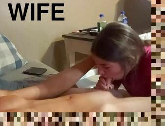 Wifes friend records wife deal throwing big cock