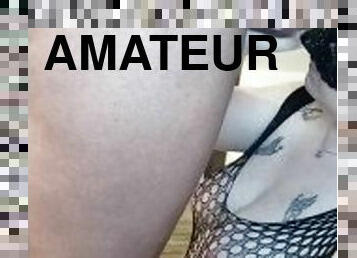 amatør, blowjob, cumshot, interracial, milf, deepthroat, massasje, par, virkelig