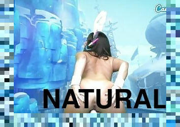 Natural Big Tit Jenna Sativa Rides Sybian and Masturbates As Her Favorite Cosplay