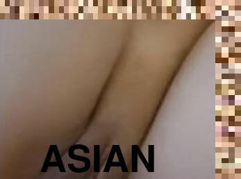 asiatisk, store-patter, fisse-pussy, amatør, skønheder, blandede-racer, hjemmelavet, creampie, par, tøs