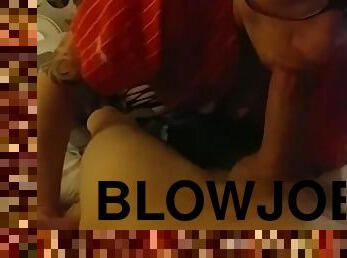 Sexy blowjob big cock  sucking babe