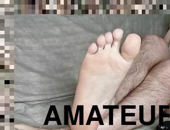 masturbation, vieux, amateur, pieds, secousses, jeune-18, ejaculation, italien, plus-agée, fétiche