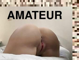 cul, amateur, énorme-bite, ados, jouet, française, solo, fessée, bite, dure