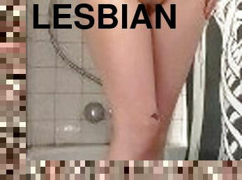 dirty lesbian pisses all over herself/wet t shirt/shower scenes (full on onlyfans)
