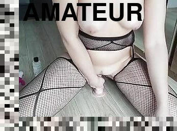 cul, gros-nichons, masturbation, chatte-pussy, amateur, ados, gode, solo