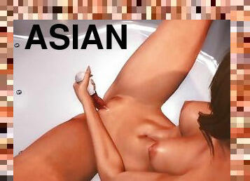 asia, mastubasi, orgasme, amatir, remaja, mainan, animasi, jenis-pornografi-animasi, 3d, seorang-diri