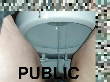 baignade, poilue, pisser, public, chienne, horny, fétiche