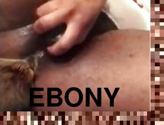 Ebony wife squirting
