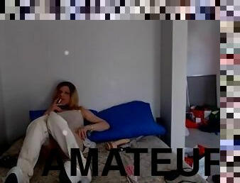 αλακία̍-masturbation, ρασιτεχνικό̍, dildo, solo, ºαυλί̍