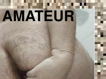 baignade, grosse, amateur, gay, belle-femme-ronde, joufflue, doigtage, douche, solo, ours