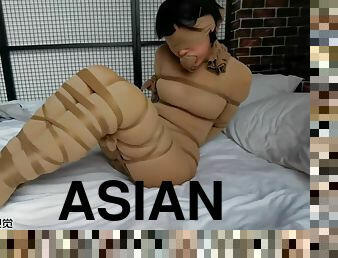 asia, stocking, bdsm-seks-kasar-dan-agresif, stocking-stockings, fetish-benda-yang-dapat-meningkatkan-gairah-sex, bondage-seks-dengan-mengikat-tubuh, berambut-cokelat