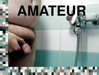 grosse, pisser, amateur, maison, couple, belle-femme-ronde, petite, fétiche, ours, bite