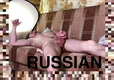 masturbação, russo, anal, tiro-ao-alvo, pénis-grande, brinquedo, gay, punheta, ejaculação, dildo