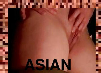 asiático, clítoris, masturbación, amateur, interracial, mona, a-solas