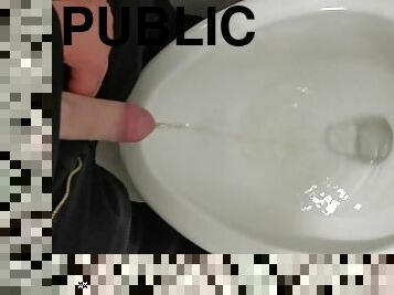 baignade, pisser, public, amateur, toilette, fétiche, solo