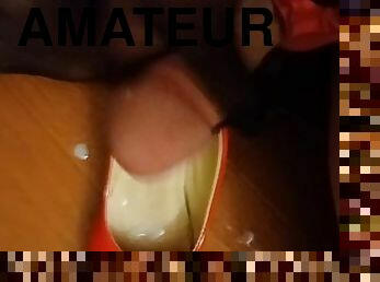 amateur, mature, ejaculation-sur-le-corps, gay, bas, culotte, collège, ejaculation, fétiche, solo