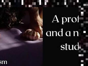 The naughty student needs a professor cock - Classic erotic audio story.