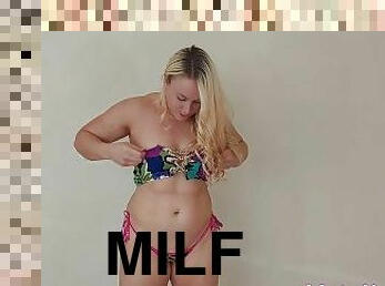 pantat, umum, sayang, jenis-pornografi-milf, berambut-pirang, pakaian-dalam-wanita, bikini