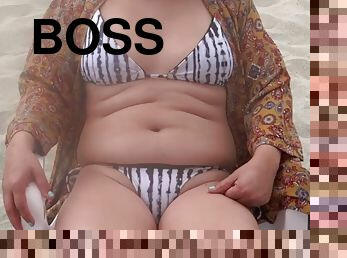 gambarvideo-porno-secara-eksplisit-dan-intens, pantai, bikini, atasan