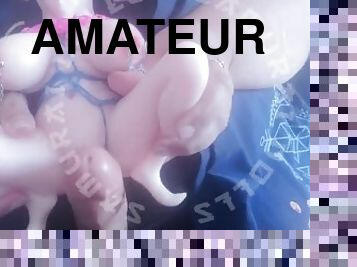 masturbation, fitta-pussy, amatör, brudar, leksak, hardcore, creampie, anime, ensam, docka